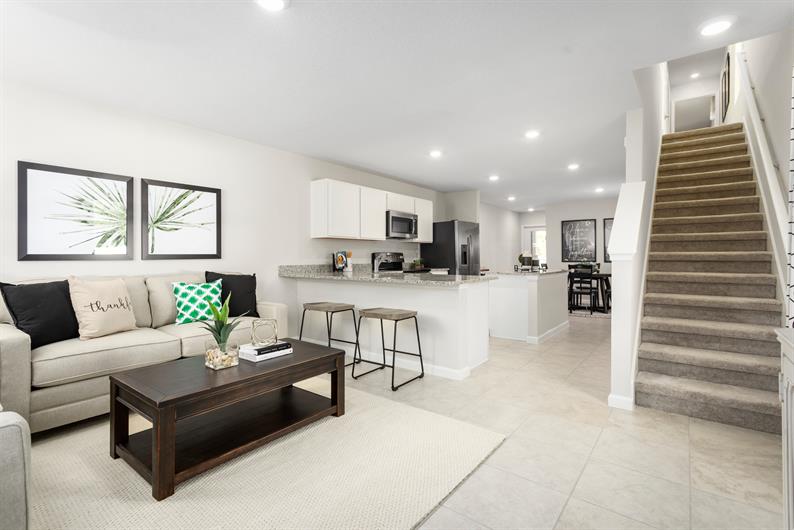 Bright, Open Floorplans at Magnolia Grove’s Townhomes  