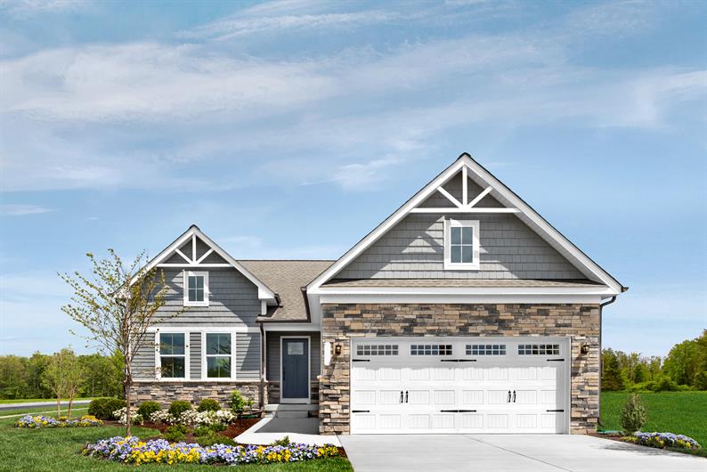 The only low-maintenance ranch homes with basement options minutes to Zionsville & Whitestown Pkwy