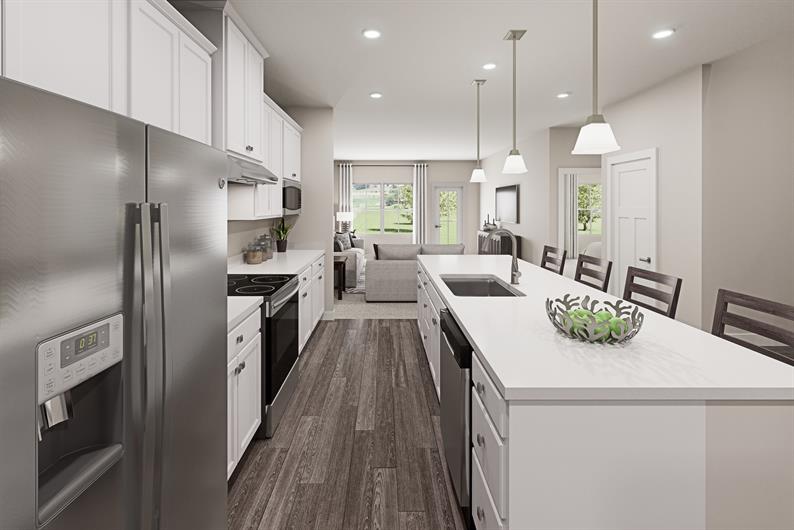 Enjoy Gourmet Kitchens w/ included upgrades 