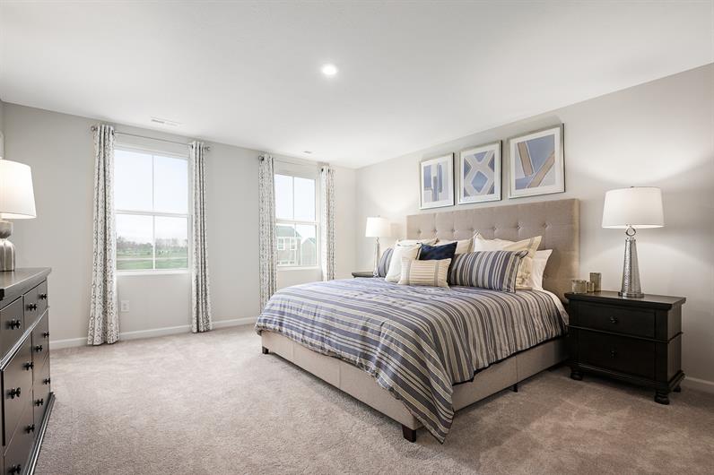 3-5 BEDROOMS INCLUDING AN INDULGENT SUITE JUST FOR YOU WITH PRIVATE BATH AND WALK-IN CLOSET 