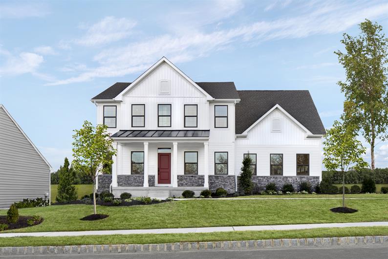 The only new homes on 1/4+ acre homesites in the Howell Township School District