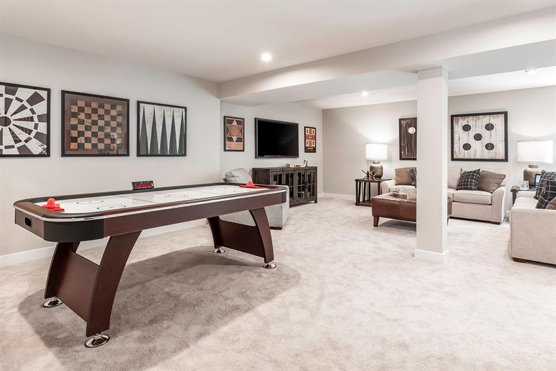 FANTASTIC BASEMENT FINISHES FOR MORE ENTERTAINING SPACE 
