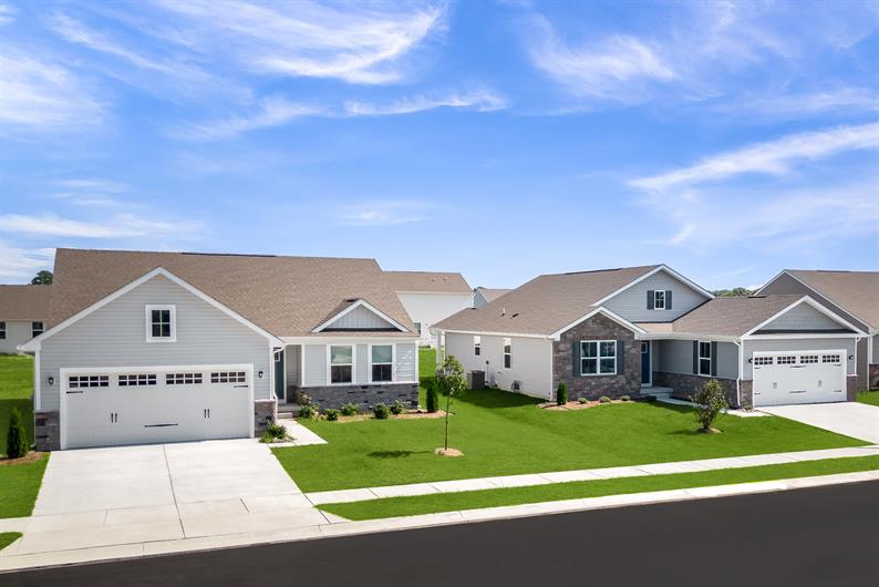 The lowest-priced new ranch homes minutes to Greenwood and Franklin