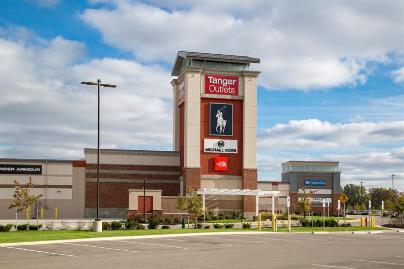 Just a short drive to Tanger Outlets Columbus for a shopping spree 