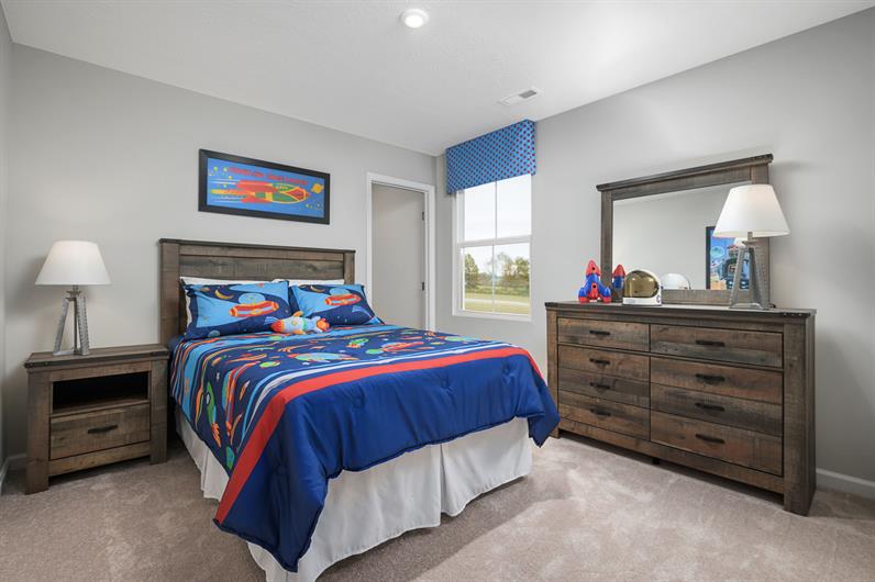 WITH 3-5 BEDROOMS CREATE THE ROOM OF THEIR DREAMS 