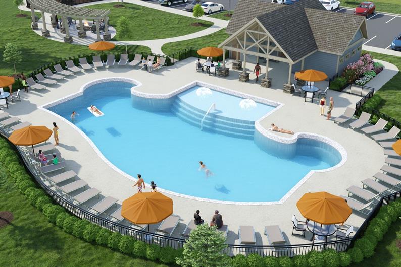 FUTURE COMMUNITY POOL & CLUBHOUSE 