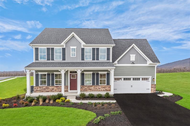 lowest-priced new single-family homes with a finished basement & luxury features in Chester County