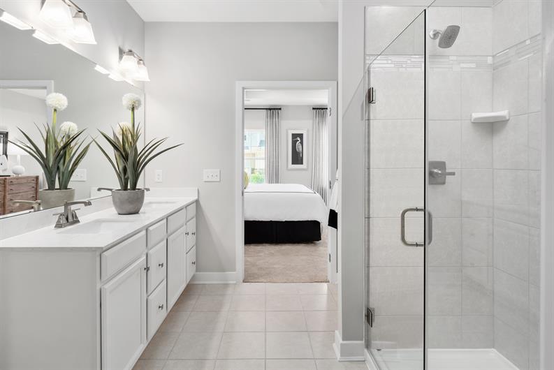 You’ll be pleased to know the bathroom has all the must-haves and more! 