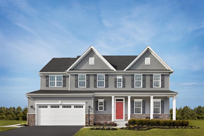 New single-family estates homes with included finished basements & luxury features in Chester County