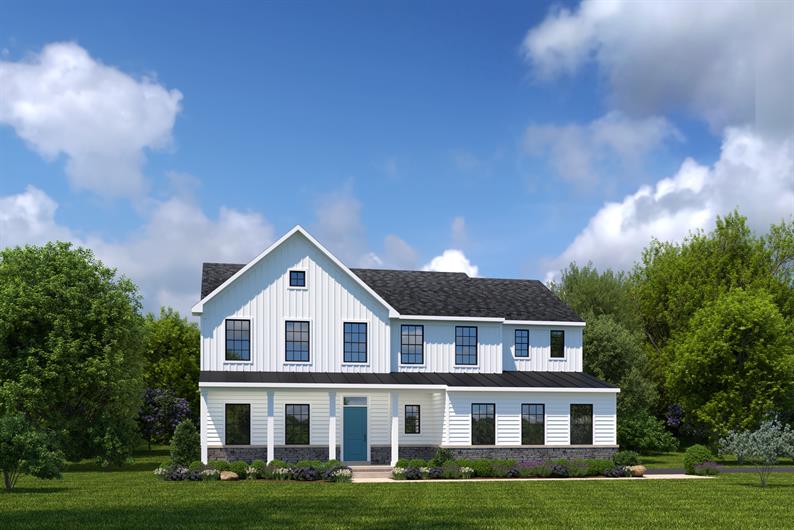The only new homes on 1/4+ acre homesites in the Howell Township School District