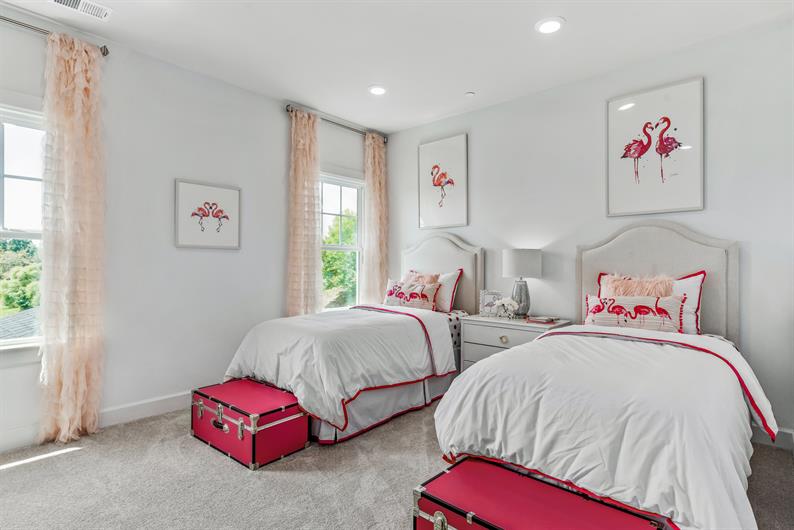 Sizable Secondary Bedrooms 