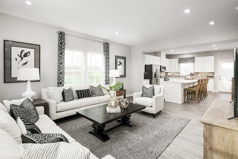 EXPANSIVE OPEN FLOORPLANS CREATE A SINGLE FAMILY FEEL IN YOUR NEW TOWNHOME 