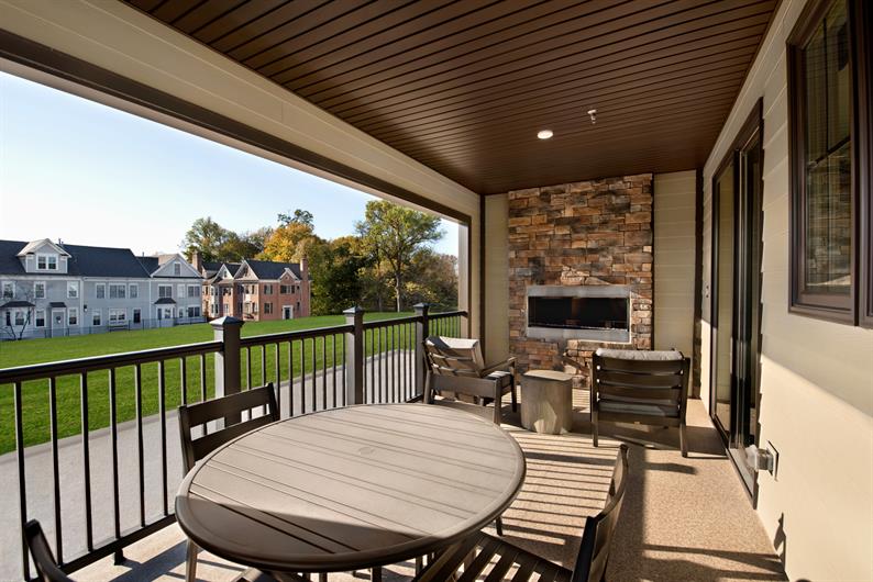 Included Outdoor Living for Every Residence 