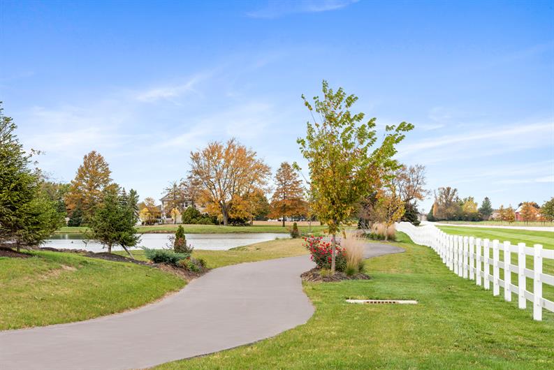 YOUR WHOLE FAMILY WILL LOVE THE COMMUNITY WALKING TRAILS 