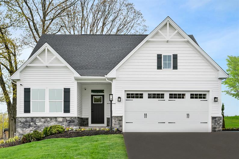 The lowest-priced new 55+ home community with completed amenities in Chester County.