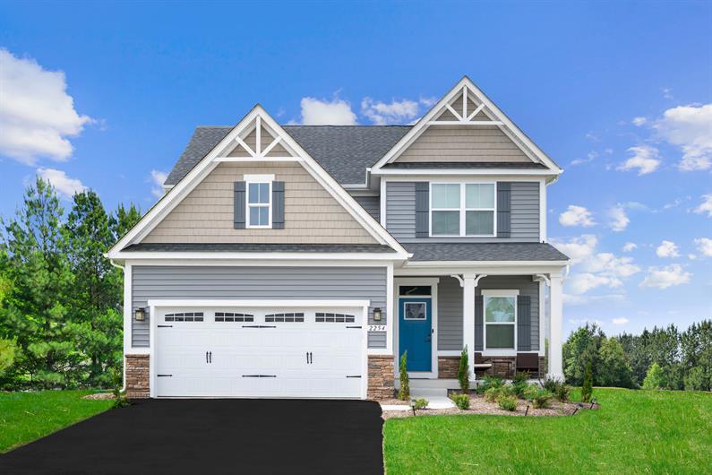 The lowest-priced new single-family homes with finished basements in Chester County 
