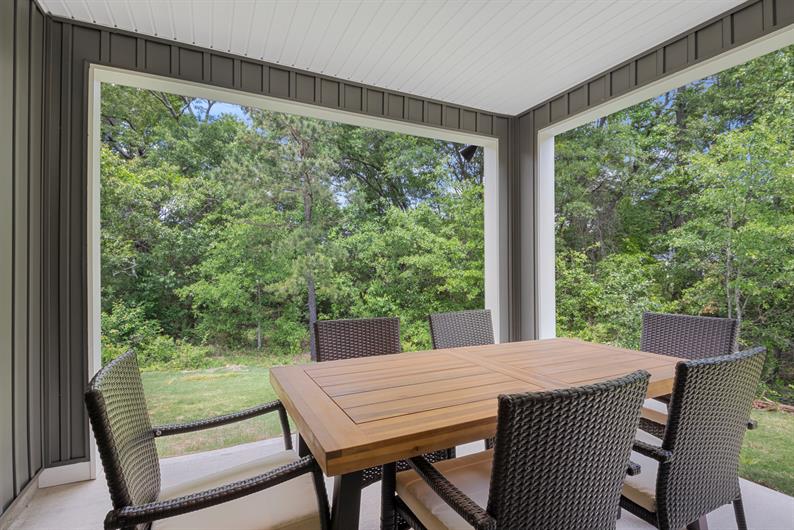 Enjoy your private covered patio! 