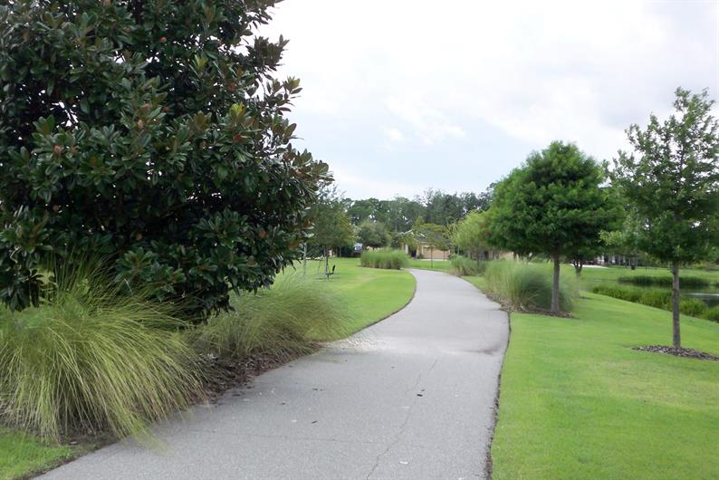 Live in a community with walking trails for your enjoyment 