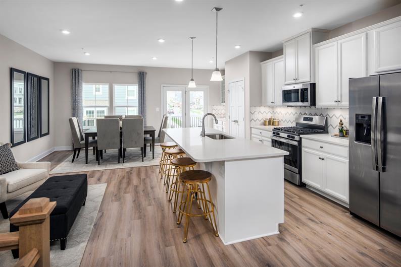 Westphalia Town Center Townhomes Townhomes for Sale Ryan Homes