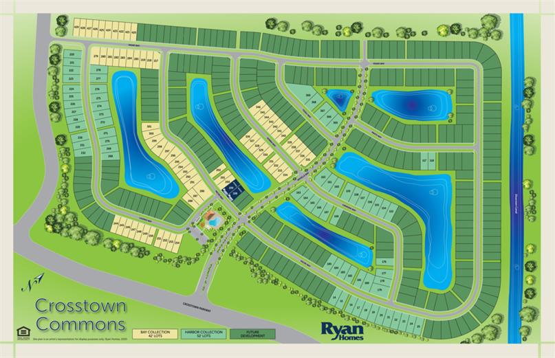 Crosstown Commons SingleFamily Homes and MainLevel Owner's Suite