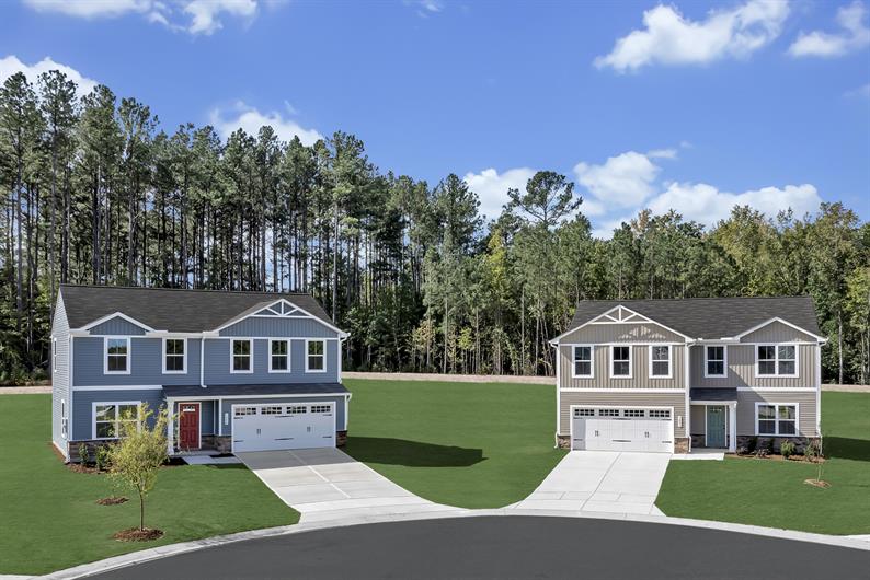 OWN A NEW AFFORDABLE HOME WITH A GARAGE FROM THE LOW  $300S