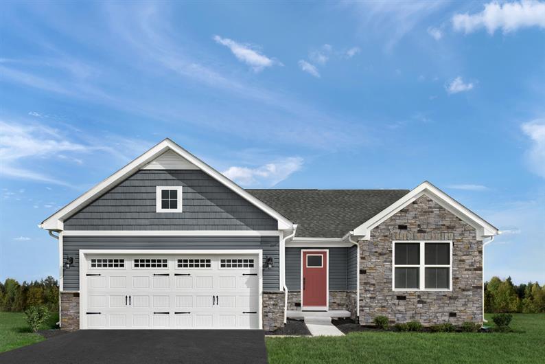 The lowest-priced 55+ community in all of Delaware with large homesites and included lawn care. 