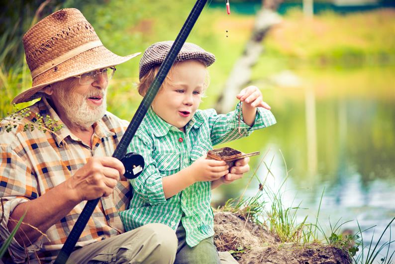 SHARE THE REALXING JOY OF FISHING WITH YOUR LOVED ONES RIGHT AT HOME 