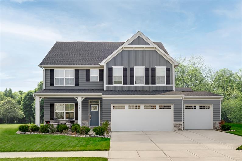 The lowest-priced new single-family ranch and two-story homes in Clark-Pleasant Schools