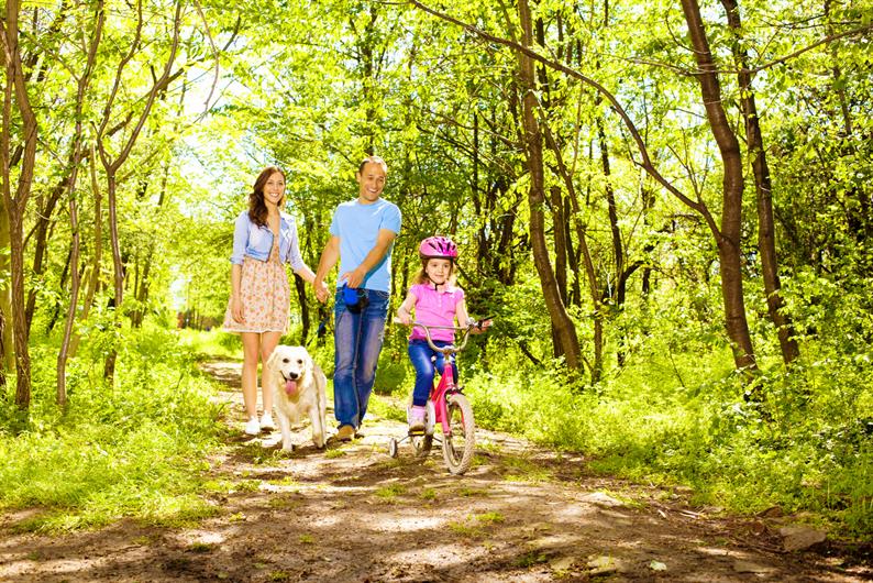 Take the family on an outdoor adventure 