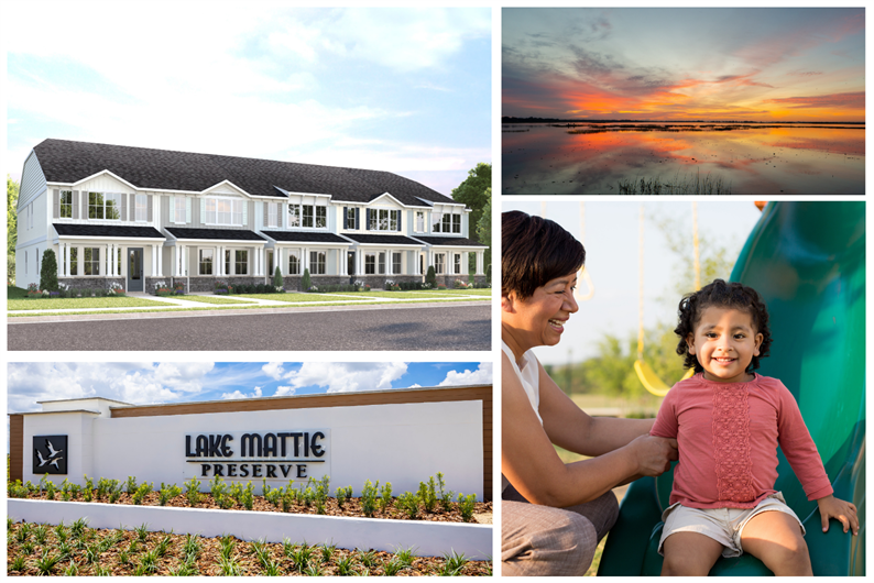Introducing Townhomes at Lake Mattie Preserve in Auburndale