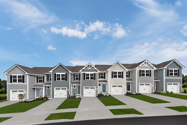Own a New Townhome for the Same or Less than Rent In a Tree Lined Community