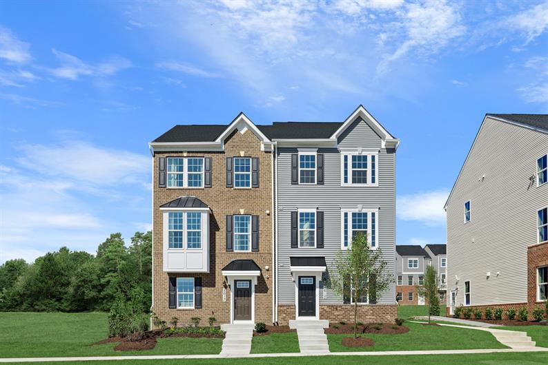 Westphalia Town Center Townhomes Townhomes for Sale Ryan Homes