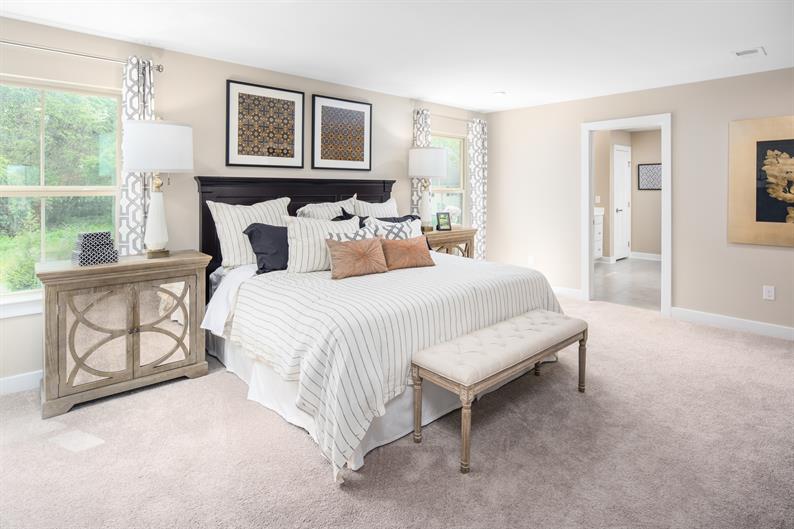 3-7 BEDROOMS INCLUDING A SPACIOUS SUITE WITH EN SUITE BATH AND WARDROBE-SIZED WALK-IN CLOSET 