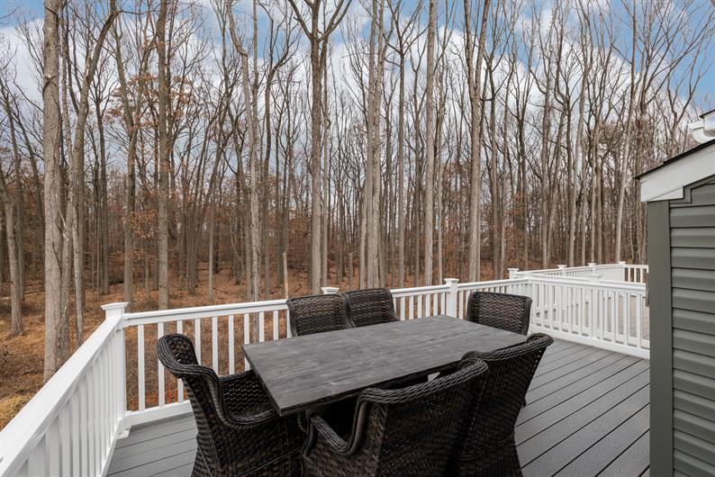 Add outdoor space with an optional deck 
