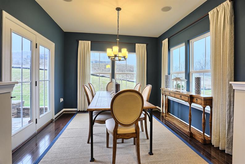 FLEXIBILITY IS KEY WITH THE OPTIONAL MORNING ROOM THAT CAN BE A FORMAL DINING ROOM OR SUNNY RETREAT 