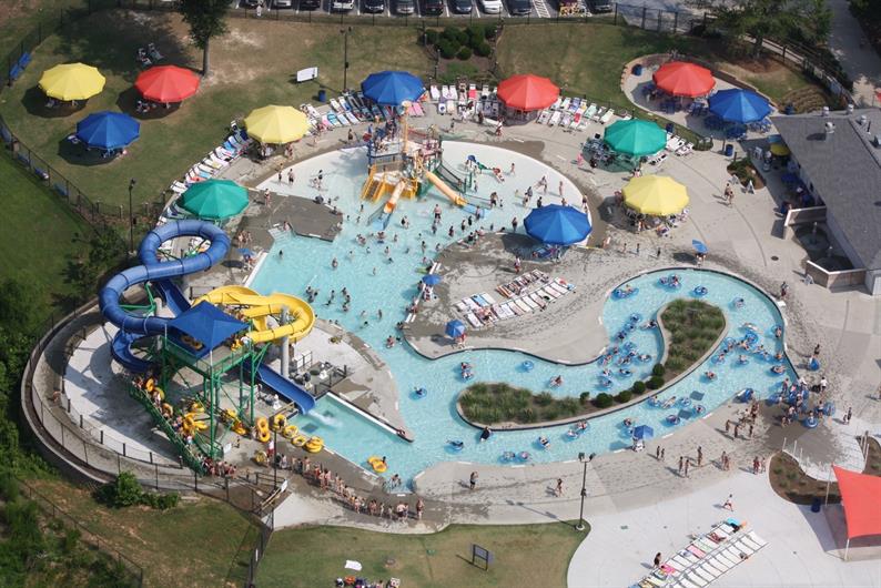 Close to Discovery Island - Greenville's family waterpark 