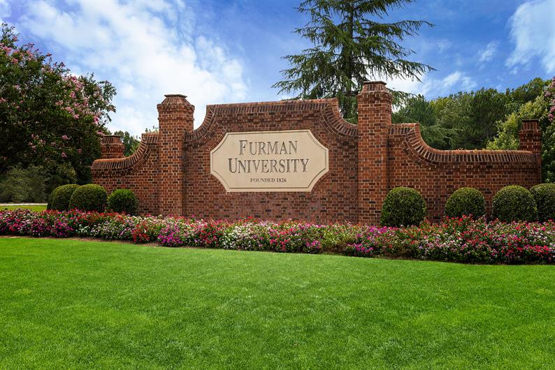 Furman University is nearby! 