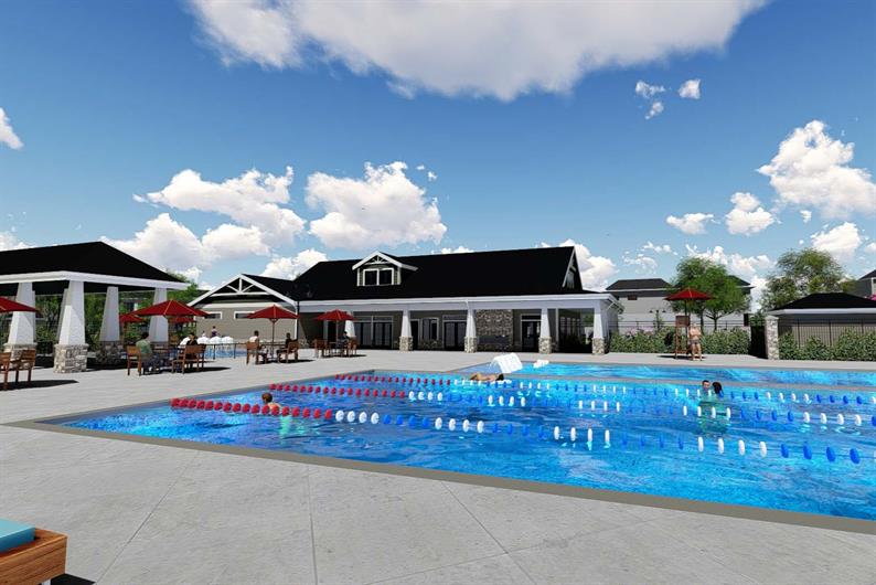 Community Pool & Clubhouse 