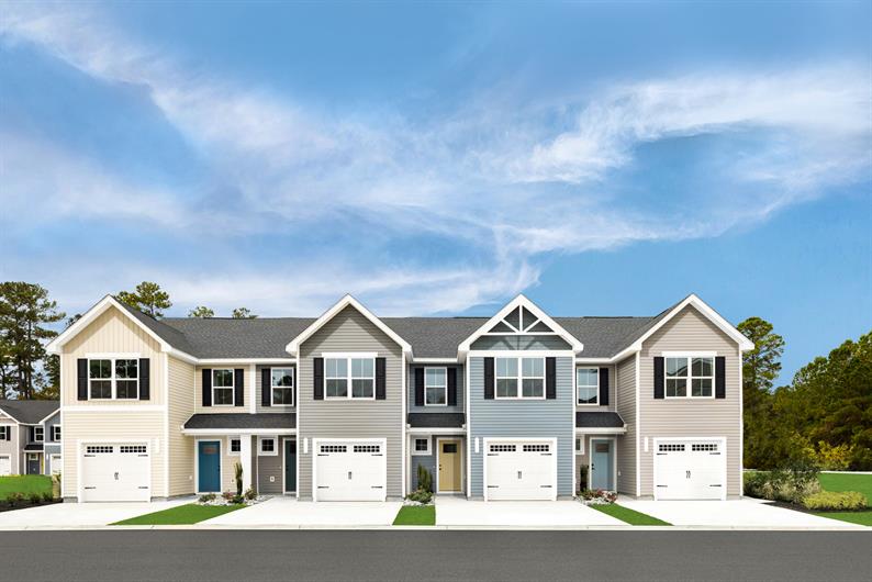 THE LOWEST PRICED GARAGE TOWNHOMES IN RALEIGH – FROM THE UPPER  $200s