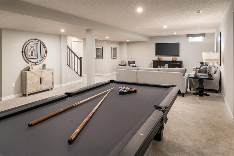 BE THE LIFE OF THE PARTY IN YOUR FINISHED BASEMENT 