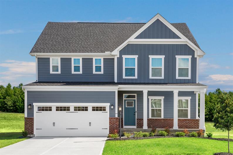Own a new, 2-story home only 6 minutes to Five Forks